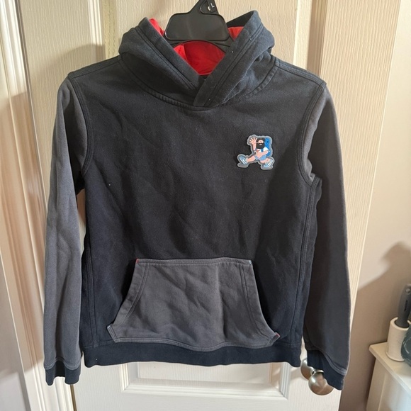 Nike Other - Nike Hoodie Kid's Large Pullover Sportswear Club Logo Bearded Man Black Boy's